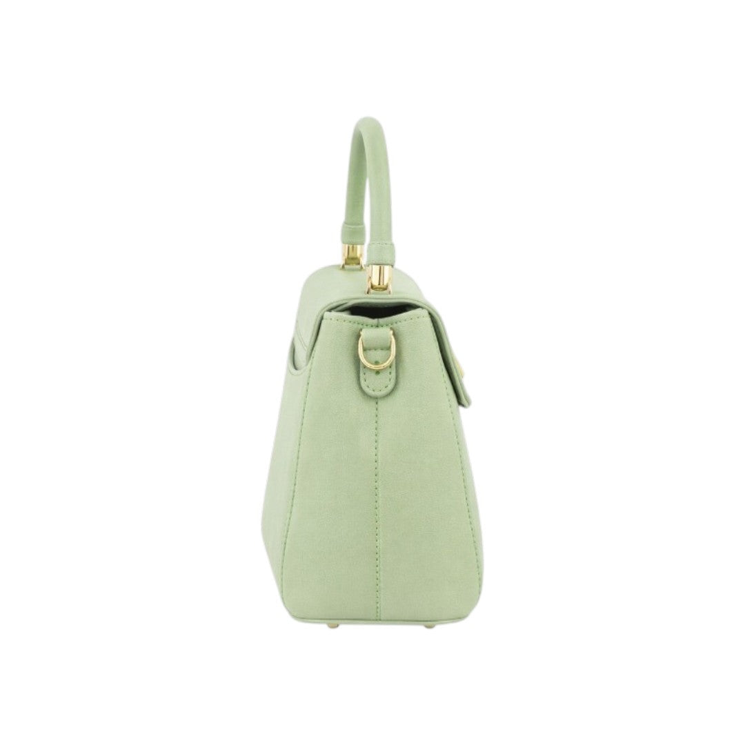 The Trendy Bag Elegant Mint Green Handbag for Women