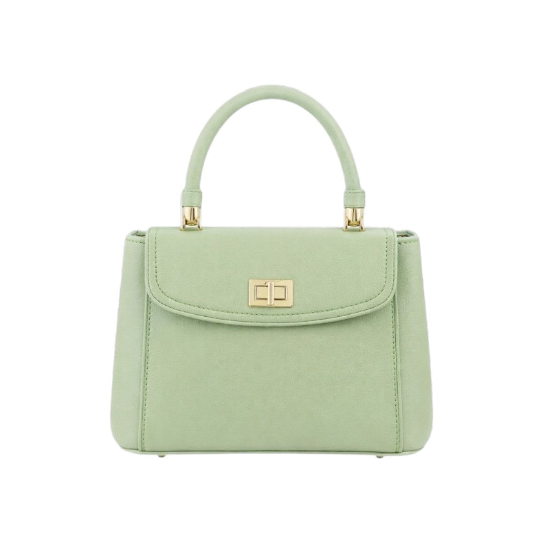 The Trendy Bag Elegant Mint Green Handbag for Women